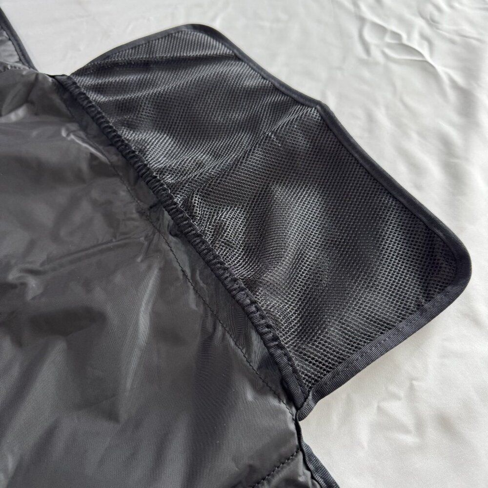 Kate Spade Black Nylon Foldable Travel Organizer Accessory Bag NWTB Multiple Poc - Picture 4 of 11